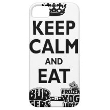 Burgers & FroYos iPhone 5 Case