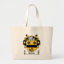 Burns Family Crest Canvas Bags