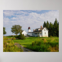 Burnt Island Lighthouse-Maine Poster