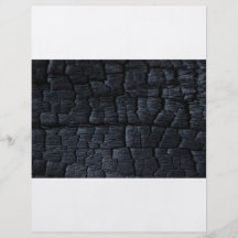 Burnt Wood Texture Flyer