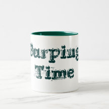 Burping Time, Designs By Che Dean Coffee Mug