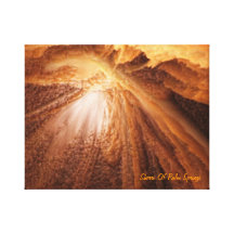 BURST OF SUN  CANVAS OR POSTER CANVAS PRINTS