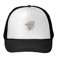 Bursting Violin Mesh Hat