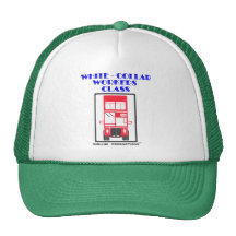bus BLUE3 Trucker Hats