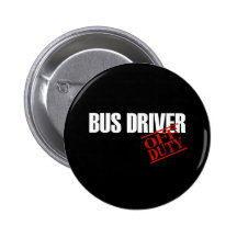 BUS DRIVER DARK PINBACK BUTTON