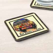 Bus Drivers Do Care Coasters