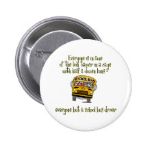 Bus Drivers Pinback Buttons