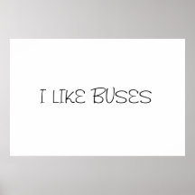BUS POSTER