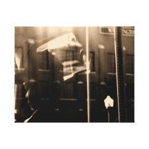 Bus Ride Stretched Canvas Print