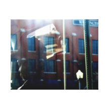 Bus Ride Stretched Canvas Print