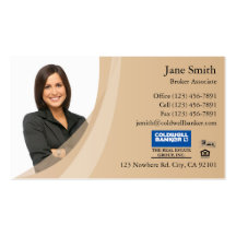 Business Card: Beige