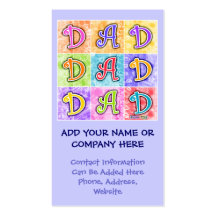 Business Card - DAD Pop Art