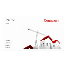 Business Card for construction company