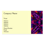 Business Card - Fractal Pattern purple