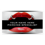 Business Cards For Lip Piercing  | Body Piercing