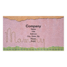 Business Cards for Moms