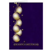 business christmas card - season's greetings