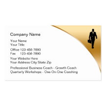 Business Coach Business Cards
