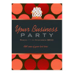 Business Office Workshop Party Invitation template Postcard