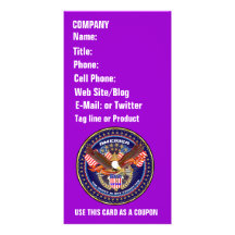 Business Patriotic  Photo Card View Notes Please