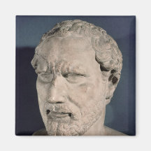Bust of Demosthenes Fridge Magnet