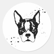 buster rough round sticker