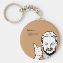 BUTCH lesbian Keychain
