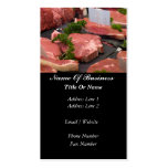 Butcher Business Card