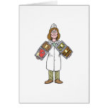 butcher female greeting cards