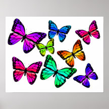 Butterflies Poster