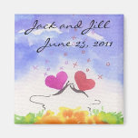 Butterflies - Save The Date Magnet
