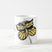 Butterfly Alien Mug