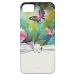 butterfly among the roses iPhone 5 covers