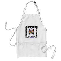 Butterfly - Autism Awareness Month Apron