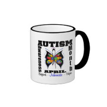 Butterfly - Autism Awareness Month Mug