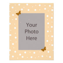 Butterfly Bubble Wedding Invitation - Brown