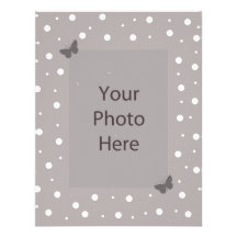 Butterfly Bubble Wedding Invitation - Grey