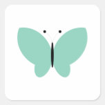 Butterfly Butterflies Insect Bug Lepidoptera Cute Square Sticker