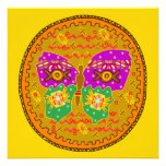 Butterfly Circle Invitations
