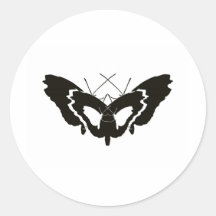 Butterfly Evolution Silhouette Stickers
