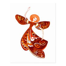 Butterfly Fairy Postcards