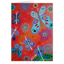BUTTERFLY GARDEN CARDS