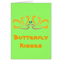 Butterfly Kisses Note cards