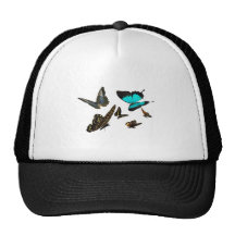 Butterfly multi trucker hats