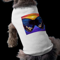 Butterfly Painting Art - Multi pet clothing