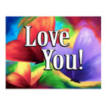 Butterfly Parade Love Colours Art - Multi Post Cards