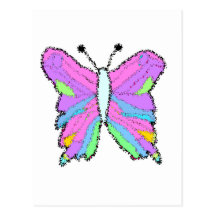Butterfly Post Card