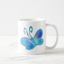 Butterfly products totally customisable coffee mug