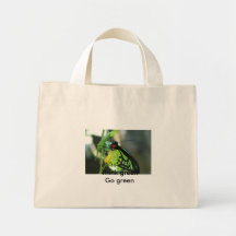 Butterfly, Think greenGo green Canvas Bags