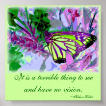 Butterfly Vision Art Posters